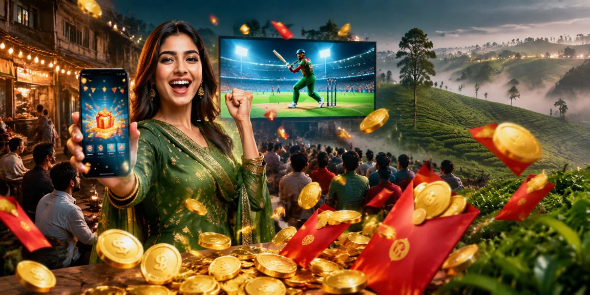 ময়মনসিংহে ক্রিকেট বাজি ও চা বাগানের মনোরম দৃশ্য